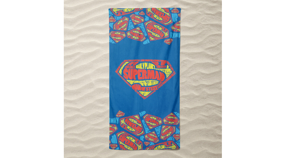 Ręcznik plażowy SUPERMAN 70x140 cm