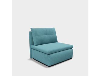 Sofa rozkładana 1-osobowa błękitna ELIAS I