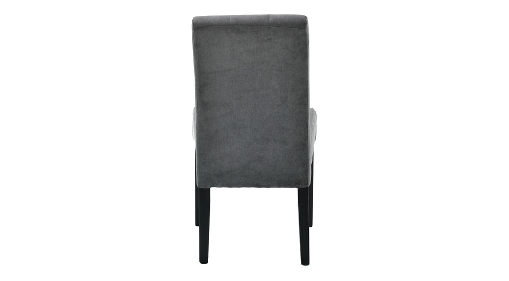 Krzesło tapicerowane MAXWELL welur szary