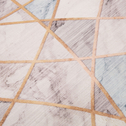 Dywan z marmurowym wzorem TORINO 160x220 cm