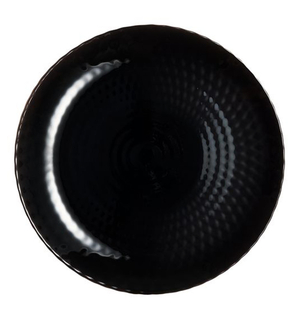 Talerz deserowy czarny PAMPILLE 19 cm