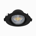 Reflektor spot podtynkowy okrągły czarny ORO ZUMA LED R 5W CCT-B