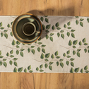 Bieżnik na stół w zielone listki GARDENIC 40x120 cm