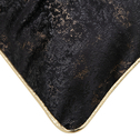Poszewka dekoracyjna welurowa AGNES czarna 45x45 cm
