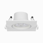 Reflektor spot podtynkowy kwadratowy biały ORO ZUMA LED S 9W CCT-W