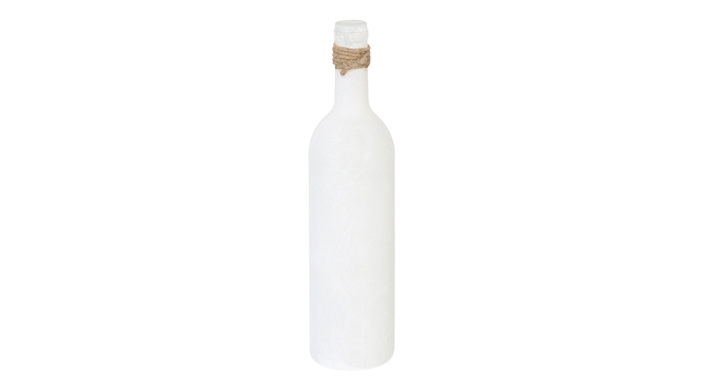 Dekoracyjna butelka szklana 31,5 cm MIX