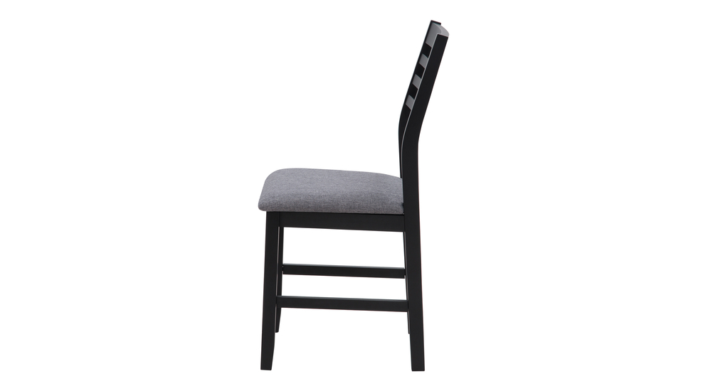 Krzesło tapicerowane szare HANKO