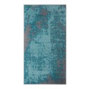 Dywan abstrakcyjny turkusowy NEBULA 80x150 cm