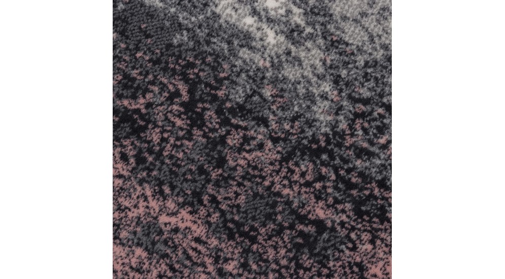 Dywan abstrakcyjny szaro-różowy NEBULA 160x230 cm