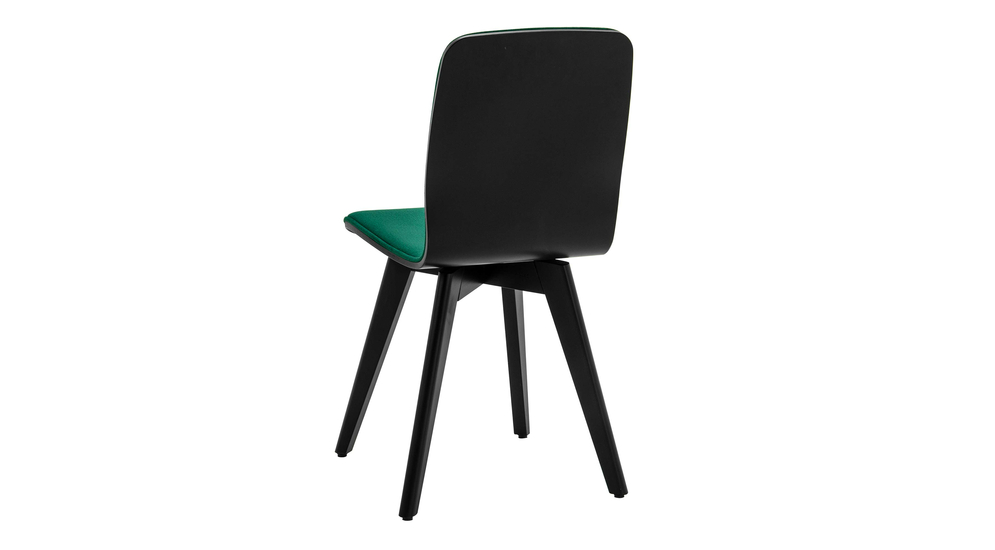 Krzesło butelkowa zieleń CORY