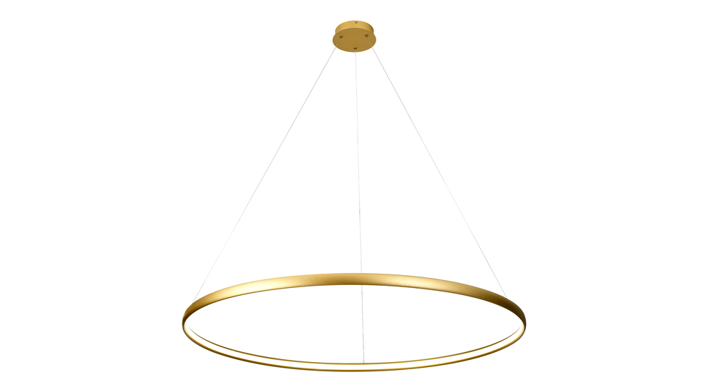 Lampa wisząca LED złota CARLO 120 cm