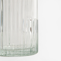 Butelka szklana ryflowana z korkiem 250 ml