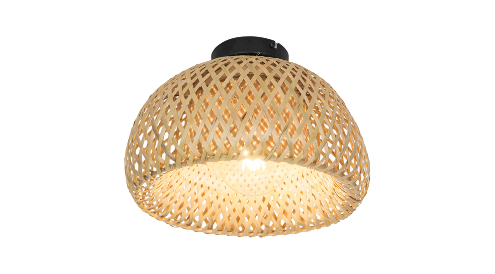 Lampa sufitowa boho bambus JUNO 30 cm