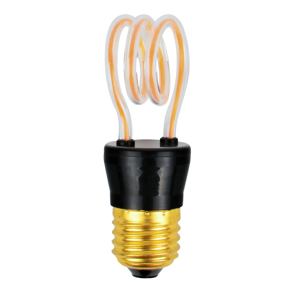 Żarówka dekoracyjna LED E27 złota barwa ciepła GLASS ART2