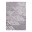 Dywan w trójkąty szro-biały PROVANCE 120x170 cm