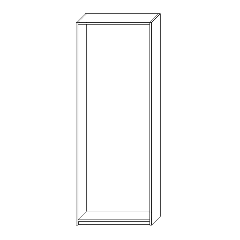 Korpus szafy ADBOX biały 75x201,6x35 cm