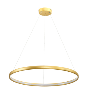 Lampa wisząca  LED złota CARLO 80 cm