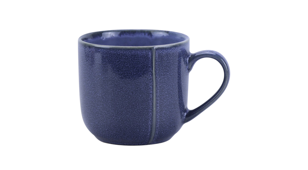 Kubek ceramiczny niebieski MOLLIS 400 ml