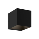Czarny minimalistyczny kinkiet sześcian TRANSFER WL