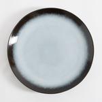 Talerz obiadowy brązowo-szary MALAM 26,6 cm