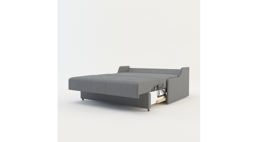 Sofa rozkładana 3-osobowa szara MATI III