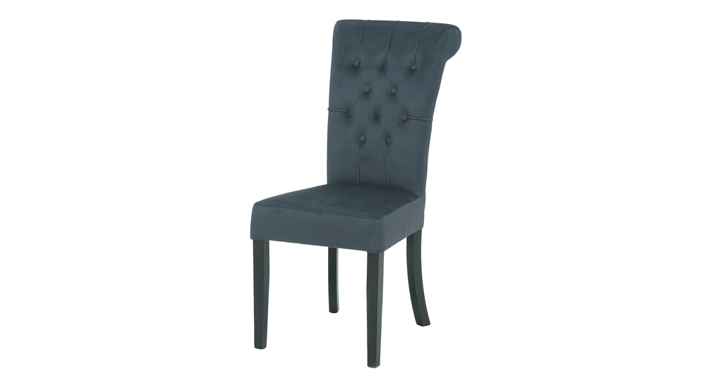 Krzesło tapicerowane z kołatką FLOR 