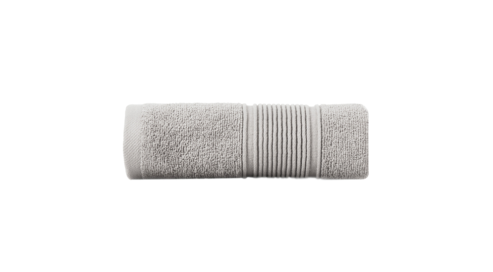 Ręcznik bawełniany szary NAOMI 70x140 cm