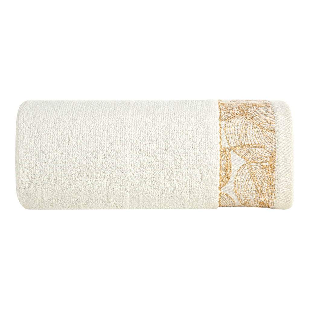 Ręcznik bawełniany kremowy AGIS 70x140 cm