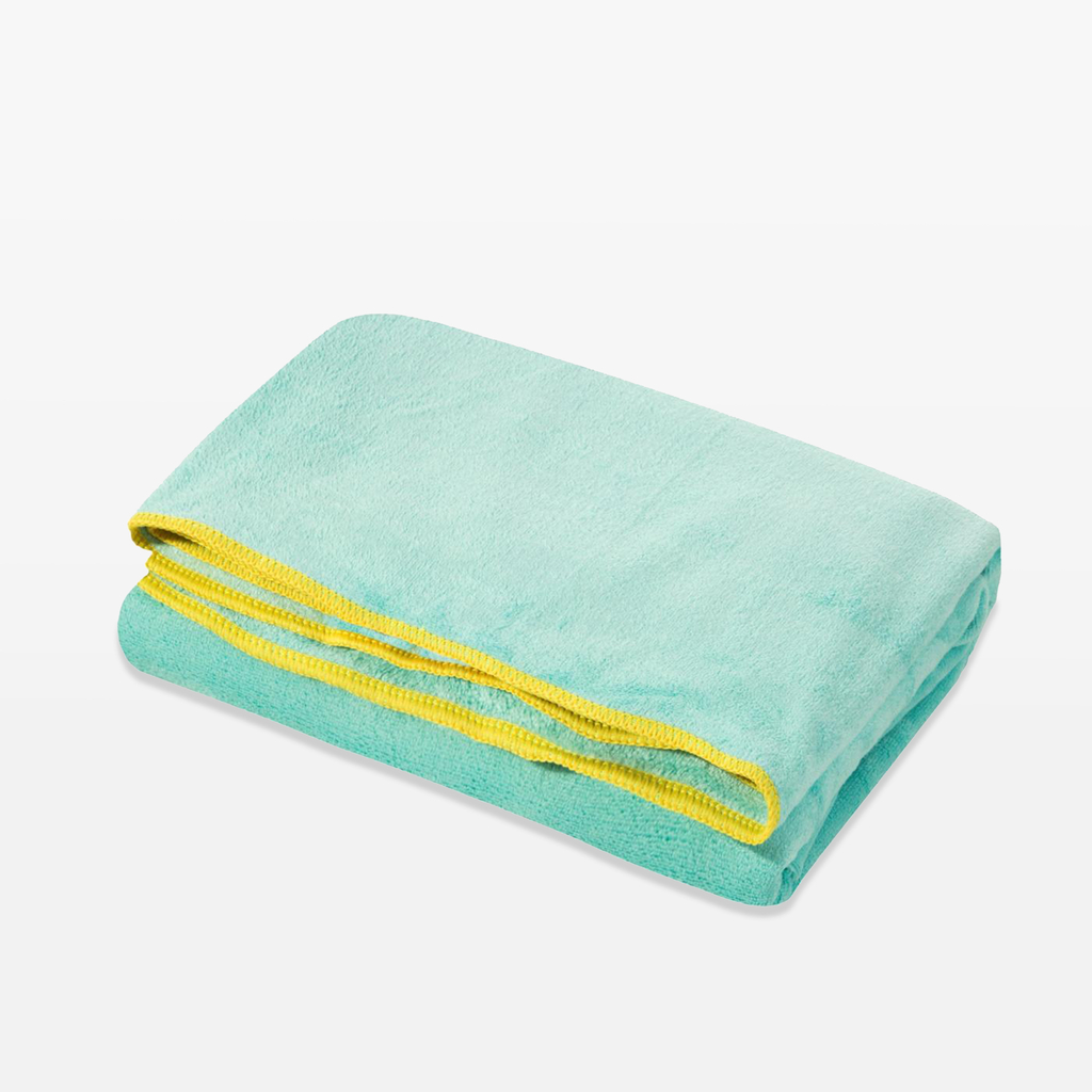 Jasnoturkusowy ręcznik szybkoschnący