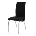 Krzesło VILLA DCCA001 czarna tkanina