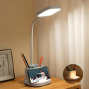 Lampa biurkowa z miejscem na długopisy LED USB PDL008