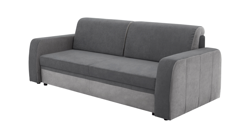 Dwukolorowa sofa NESSI to idealne rozwiązanie do niewielkich pomieszczeń. 

2 odcienie szarości doskonale wpasują się w nowoczesne aranżacje.
Postaw przed sofą szklany stolik kawowy, a na podłodze połóż miękki dywan - kącik wypoczynkowy gotowy.