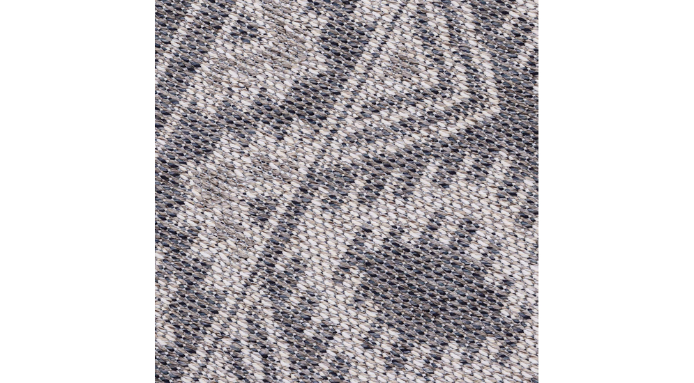 Dywan z frędzlami kremowoszary FLETTE 120x170 cm