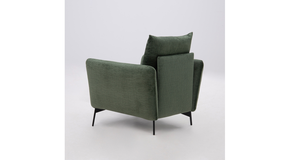 Fotel wypoczynkowy zielony VITON