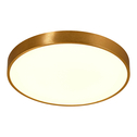 Plafon LED okrągły złoty SIERRA 40 cm