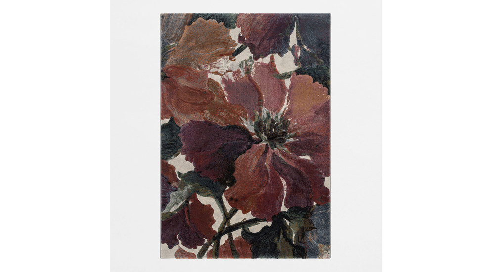 Dywan w kwiaty SORRENTO 160x230 cm wykonany z przędzy polipropylenowej.  