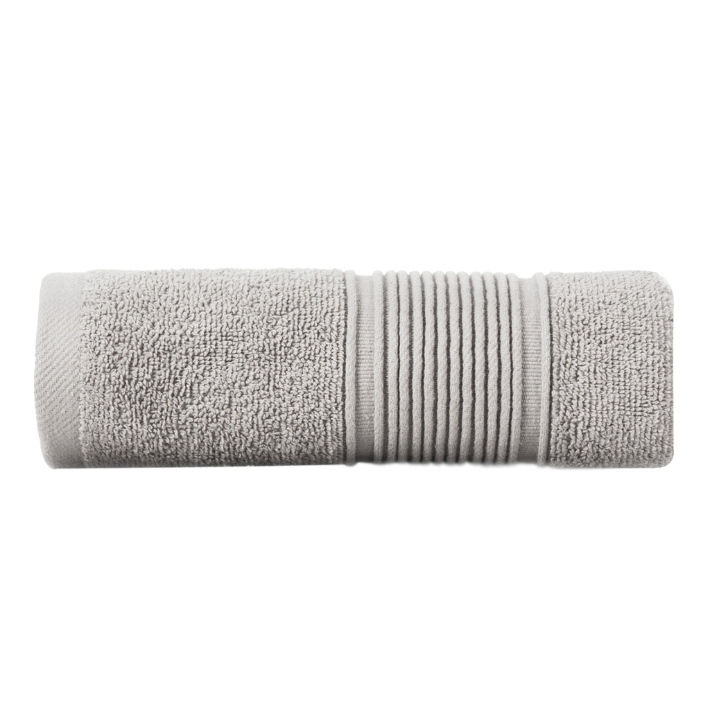 Ręcznik bawełniany szary NAOMI 70x140 cm