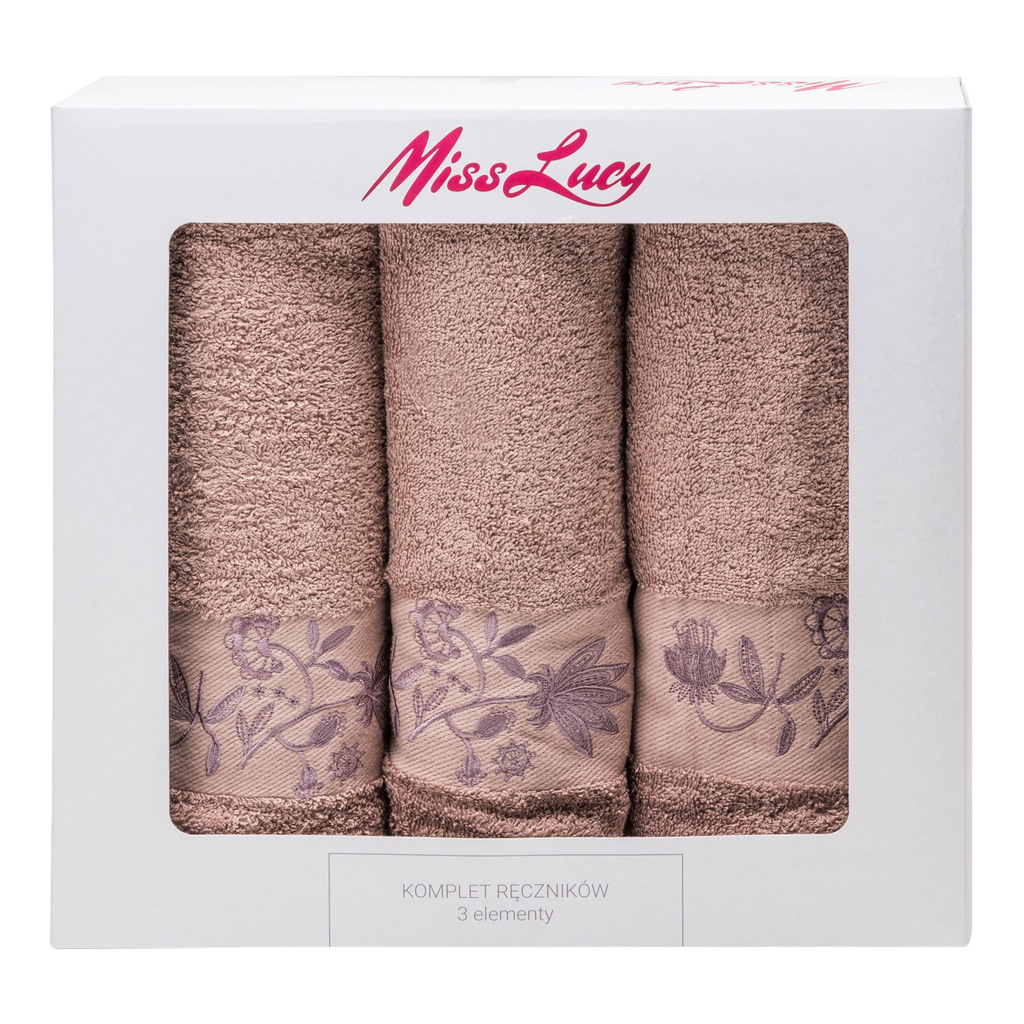 Komplet 3 ręczników MALWA