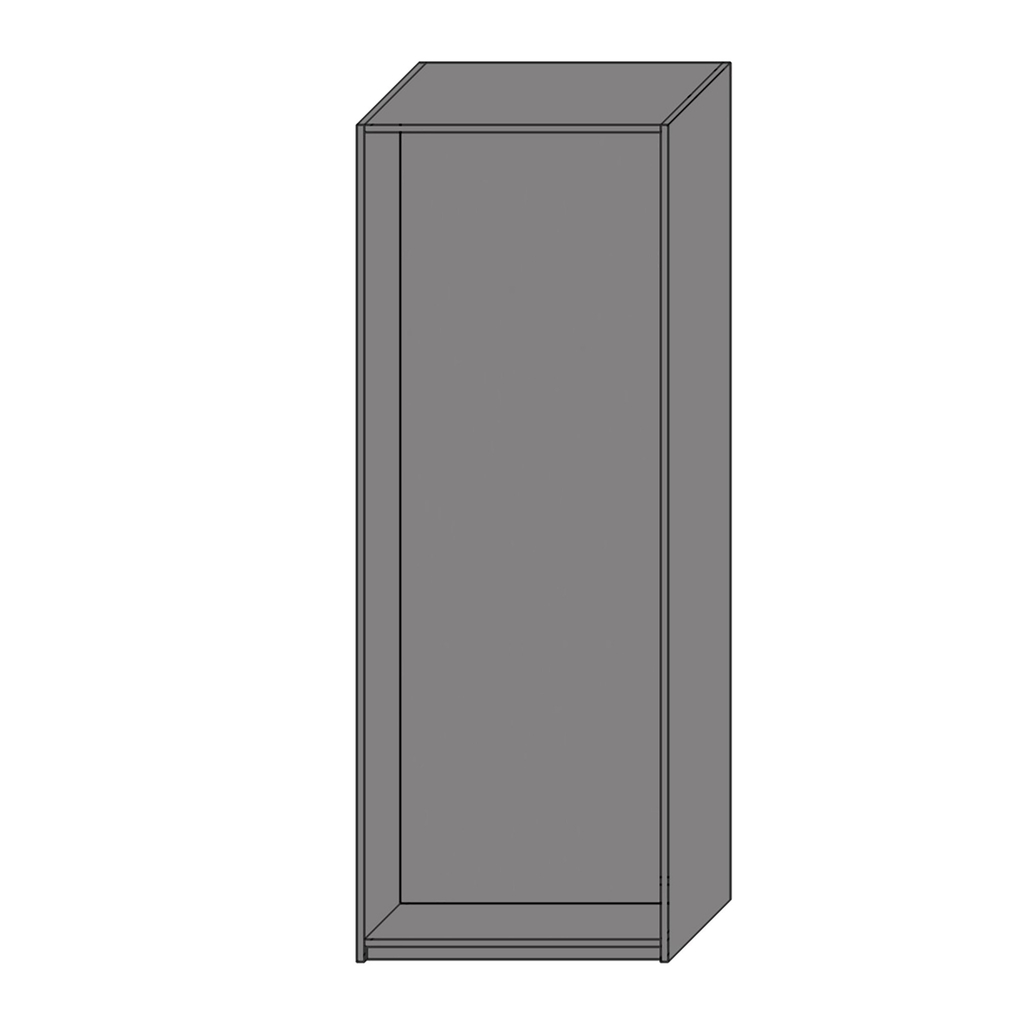 Korpus szafy ADBOX 75x201,6x60 cm szary