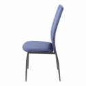 Krzesło tapicerowane niebieskie ASALI