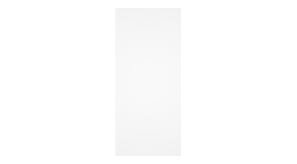 Formatka wisząca SOLA 34,5x77 biały polarny połysk