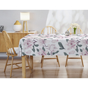 Obrus na stół w kwiaty 140x220 cm