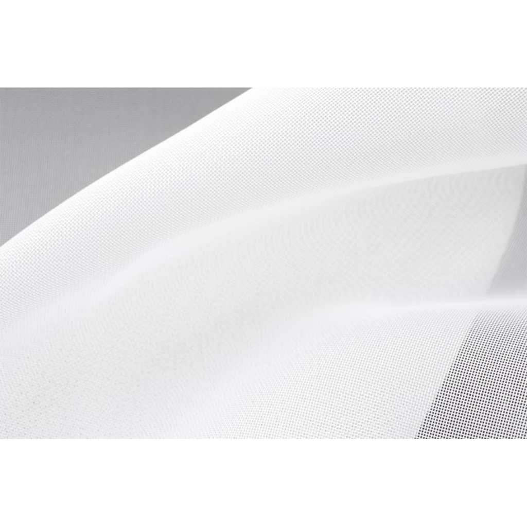 Firana woal na taśmie marszczonej biała DIANA 300x280 cm