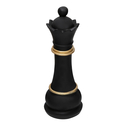 Dekoracja figura szachowa czarno-złota HETMAN 25,5 cm