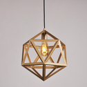 Lampa wisząca geometryczna złota DENMARK
