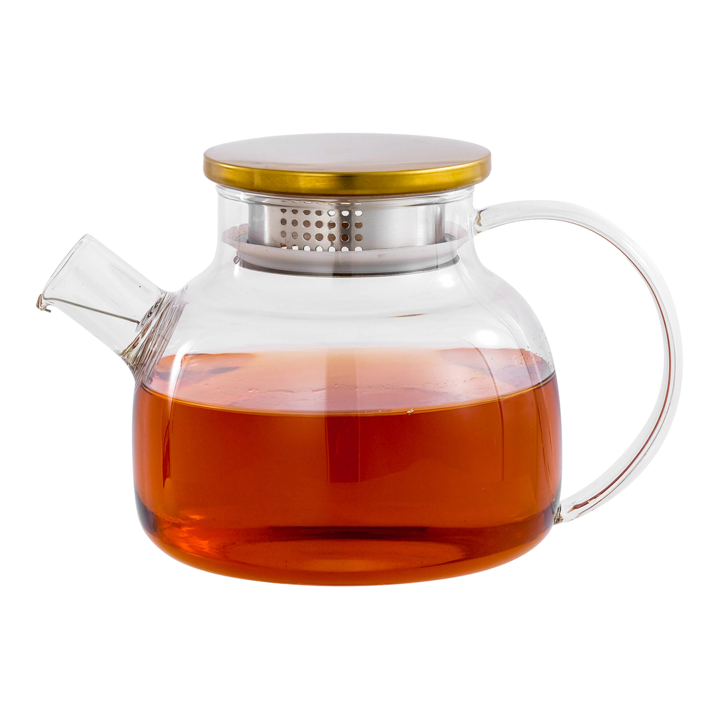 Dzbanek GINTO 1000 ml do zaparzania herbaty liściastej. 