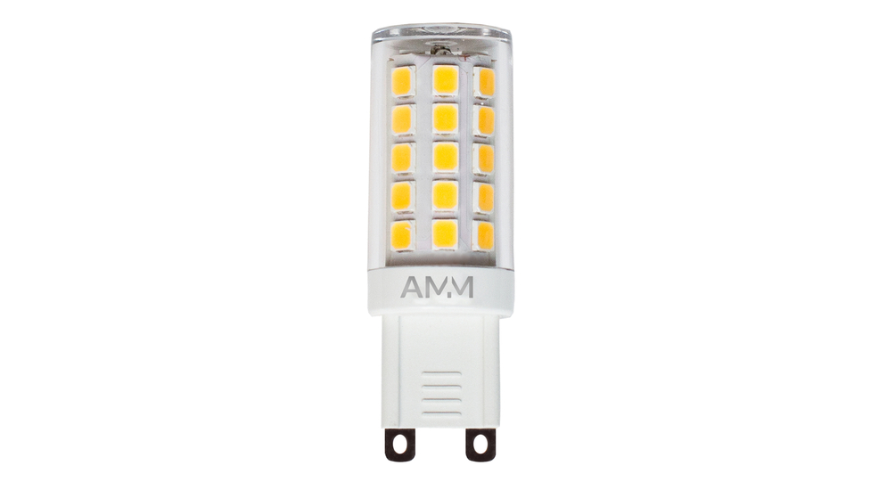Żarówka LED AMM o mocy 3W jest przeznaczona do pracy pod napięciem 230V.