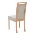 Krzesło bukowe tapicerowane INES