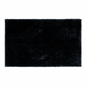 Dywanik łazienkowy czarny CHENILLE 60x90 cm
