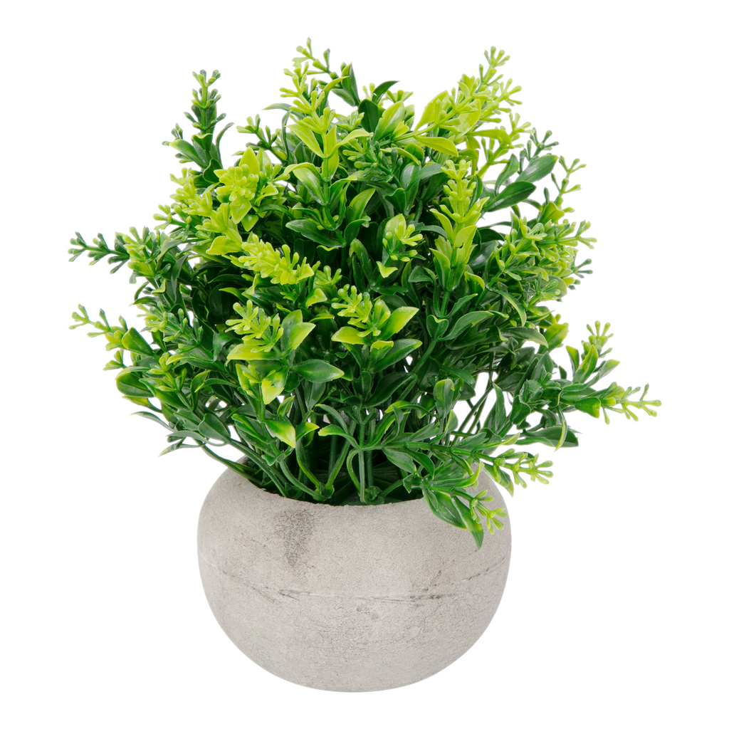 Roślina sztuczna doniczkowa zielona 21 cm